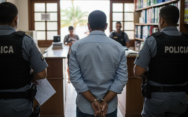 Homem é preso ao tentar usar documento falso em cartório da Barra de São Miguel