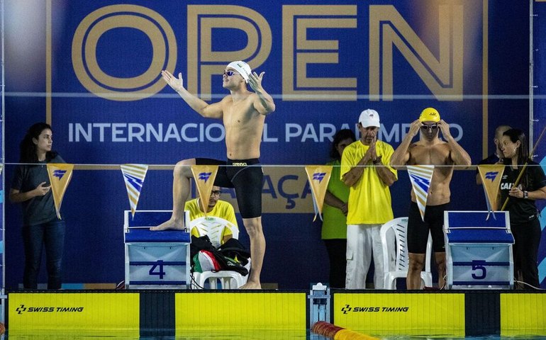 Sete brasileiros garantem índice para o Mundial de natação paralímpica