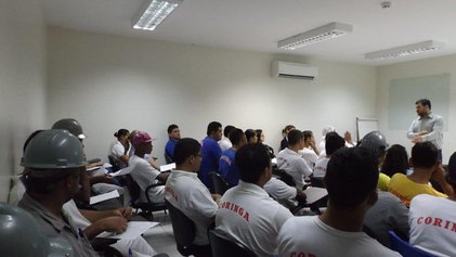Palestra sobre Prevenção de Acidentes na Filial Bahia