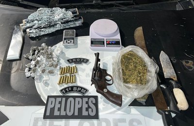 PM-AL registra prisões em Porto Real do Colégio, Penedo, Delmiro Gouveia e Mata Grande