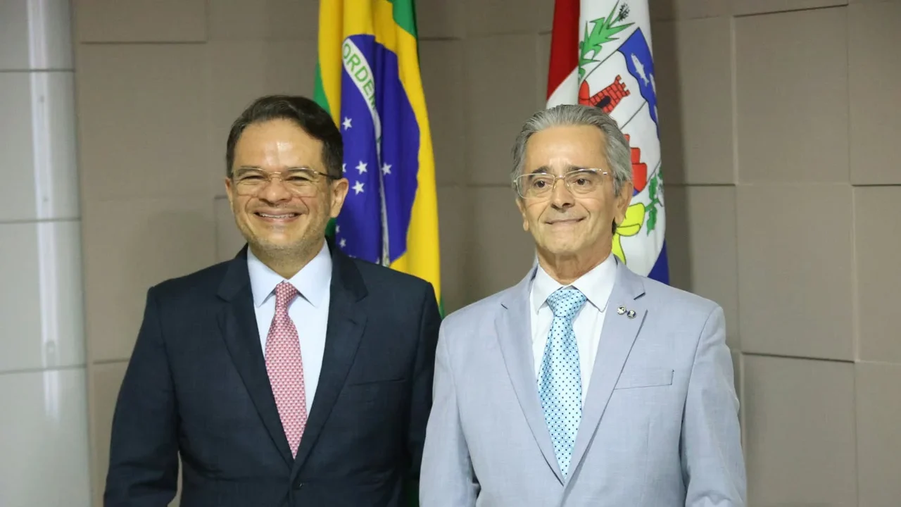 Governador em exercício, Fábio Bittencourt visita Assembleia e defende harmonia entre os Poderes