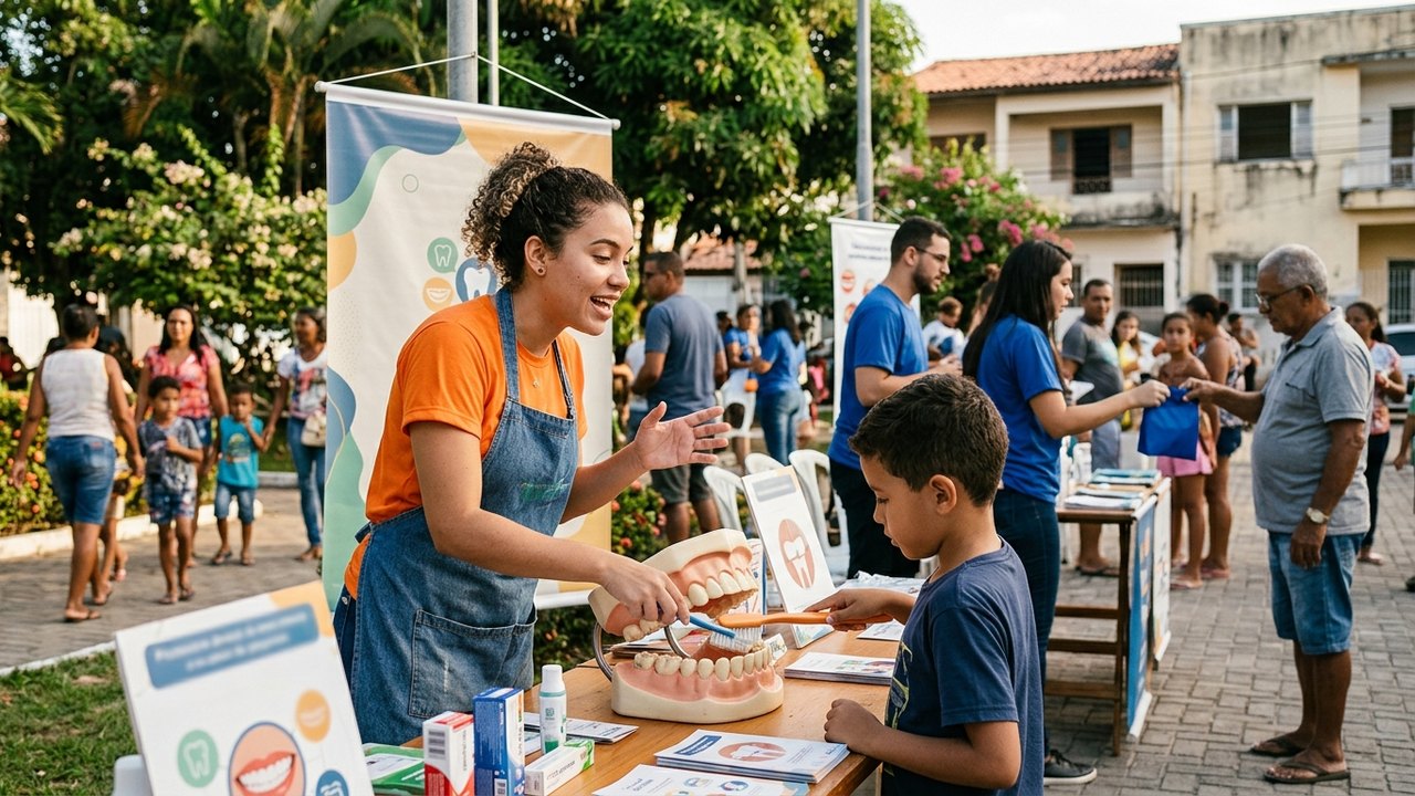 Calendário oficial institui Julho Neon para conscientização sobre saúde bucal