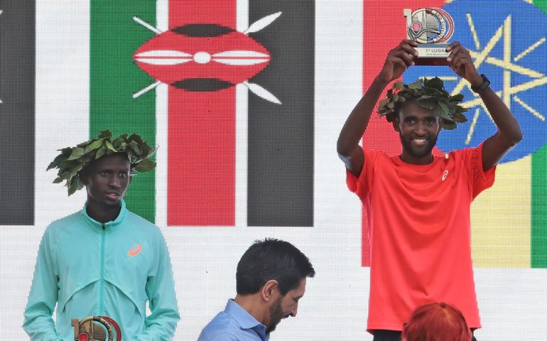 Etíope Muse Gisachew vence a 100ª São Silvestre com ultrapassagem nos minutos finais