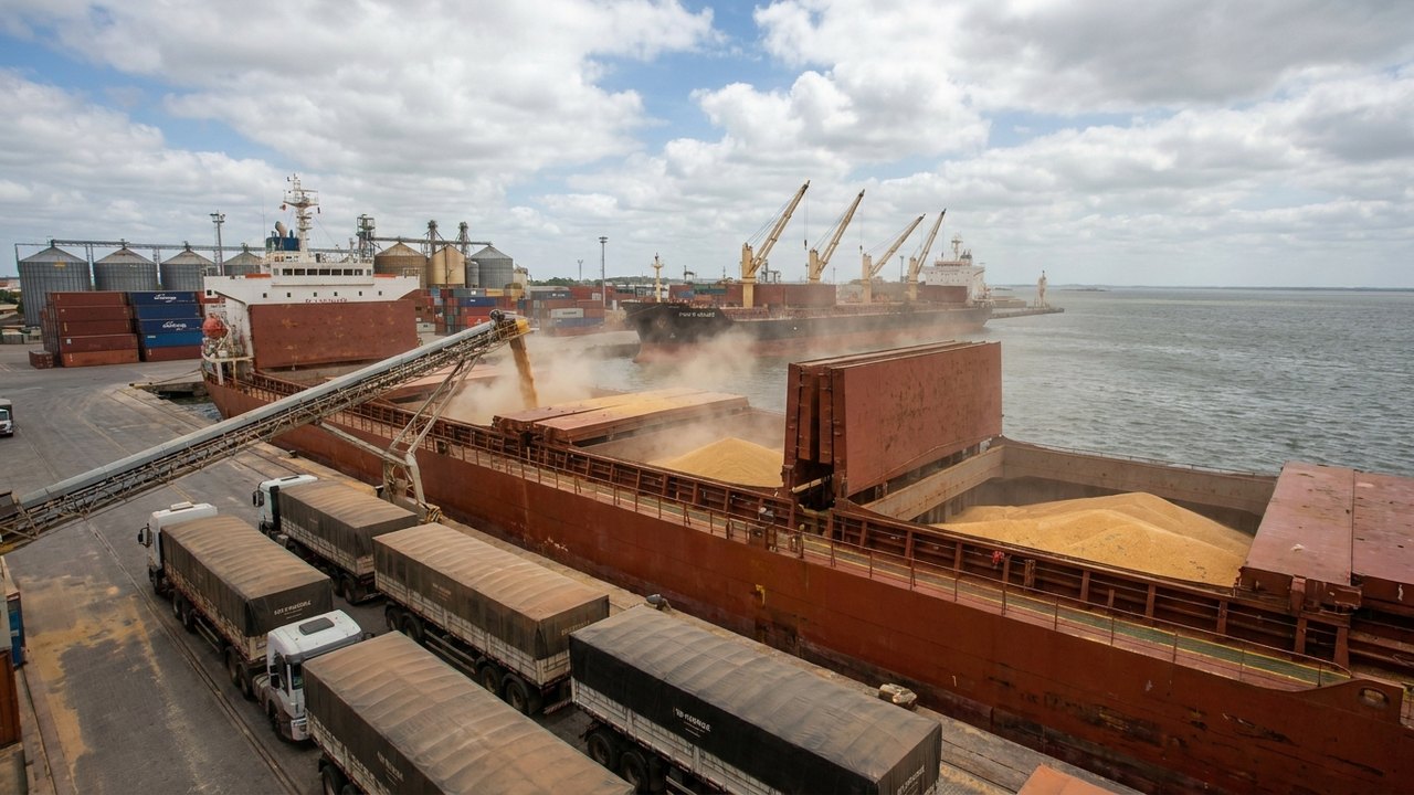 Exportação do agronegócio do RS cresce 10% em setembro, para US$ 1,86 bi