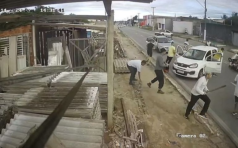 Pancadaria envolve membros das torcidas organizadas na Santa Amélia; quatro foram presos