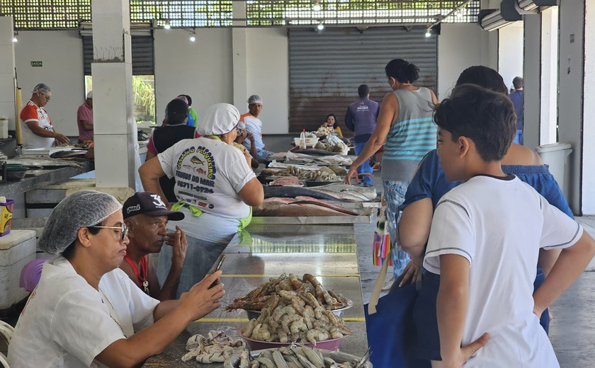 Centro Pesqueiro é opção de compras de peixes e frutos do mar