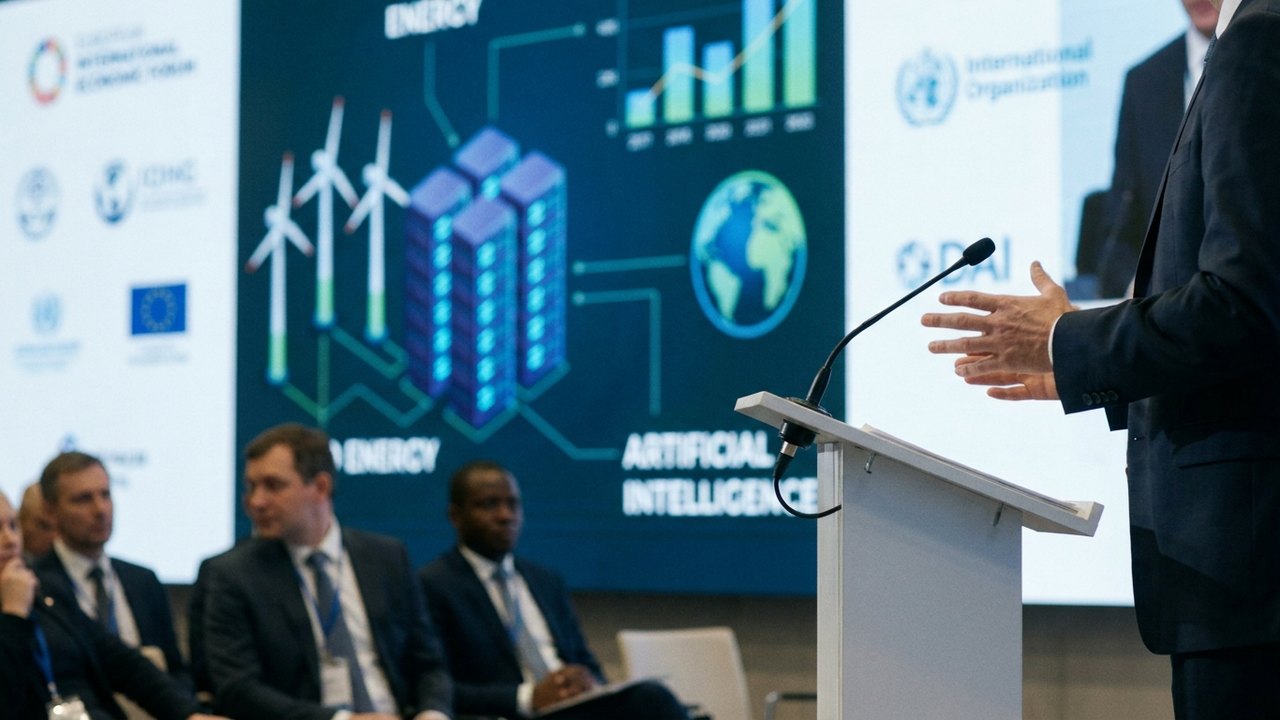 FMI: Georgieva diz que mundo vive cabo de guerra entre choque de energia e boom de IA