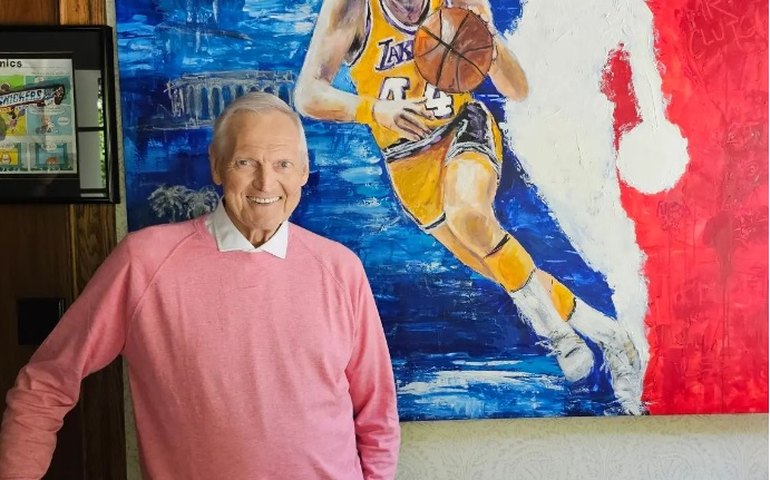 Morre Jerry West, o homem por trás do logo da NBA, aos 86 anos