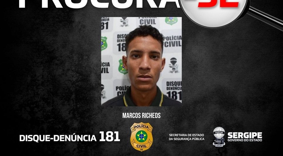 foragido / Foto: Foto : SSP/SE