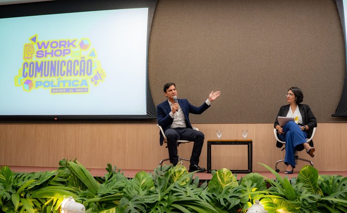 Marcelo Beltrão em evento sobre comunicação pública