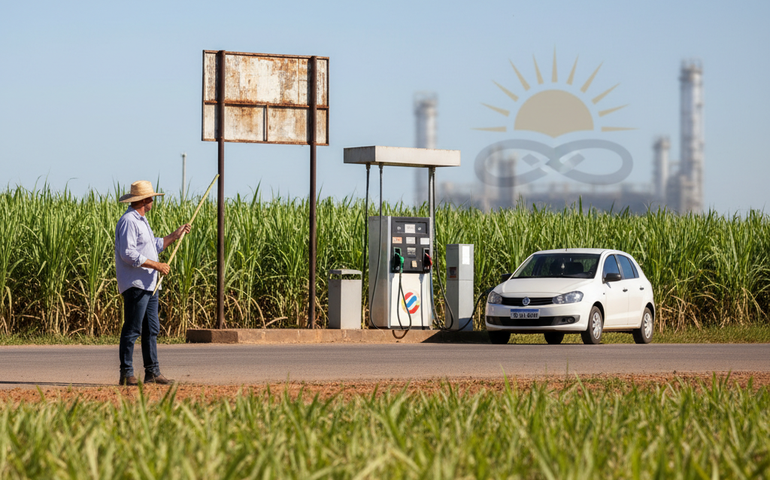 Etanol é mais competitivo que gasolina apenas em Mato Grosso do Sul, aponta ANP