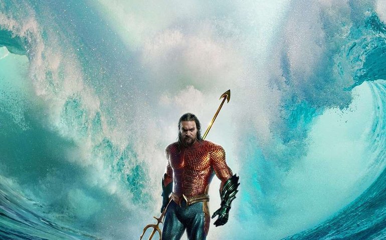 Aquaman no Pátio