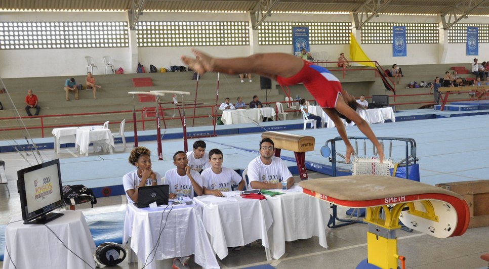 Ginástica no Jogo da Primavera / Foto: Fotos: Arquivo/Seduc