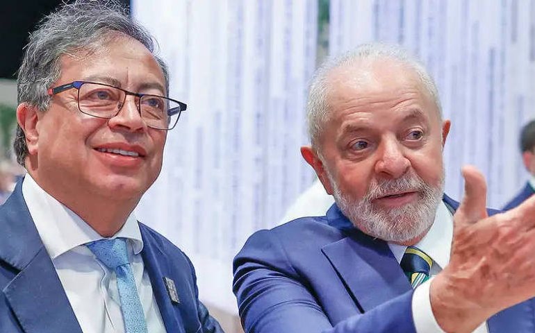 Lula se reúne com presidente da Colômbia e cumpre agendas em Bogotá nesta quarta-feira