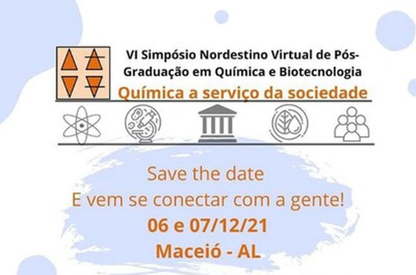 Simpósio Nordestino de Química da Ufal abre inscrições para submissão de trabalhos