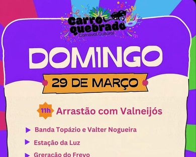 CARRO QUEBRADO - CARNAVAL CULTURAL