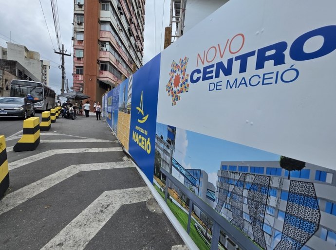 “Obra fundamental para o Centro”, afirma comerciante sobre Complexo Administrativo de Maceió