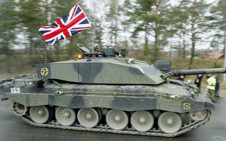 Mídia: Londres pode falhar promessa de ceder divisão blindada à OTAN por falta de tropas e tanques