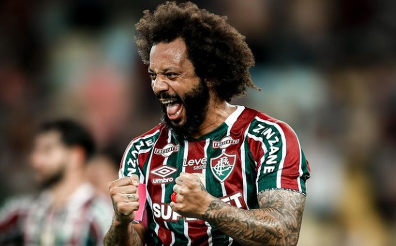 Marcelo agradece Fluminense por 'momentos inesquecíveis' e cutuca: 'Verdade, como o sol, sairá'