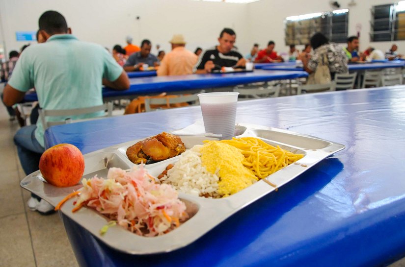 Restaurante Popular funciona normalmente nesta quarta