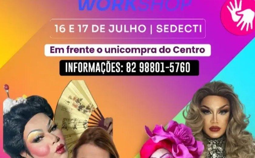 Paty Maionese promove workshop gratuito em celebração ao Dia Internacional da Drag Queen
