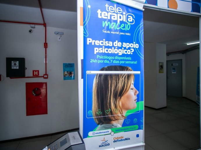 Teleterapia proporcionou mais de 200 mil atendimentos psicológicos em 2025