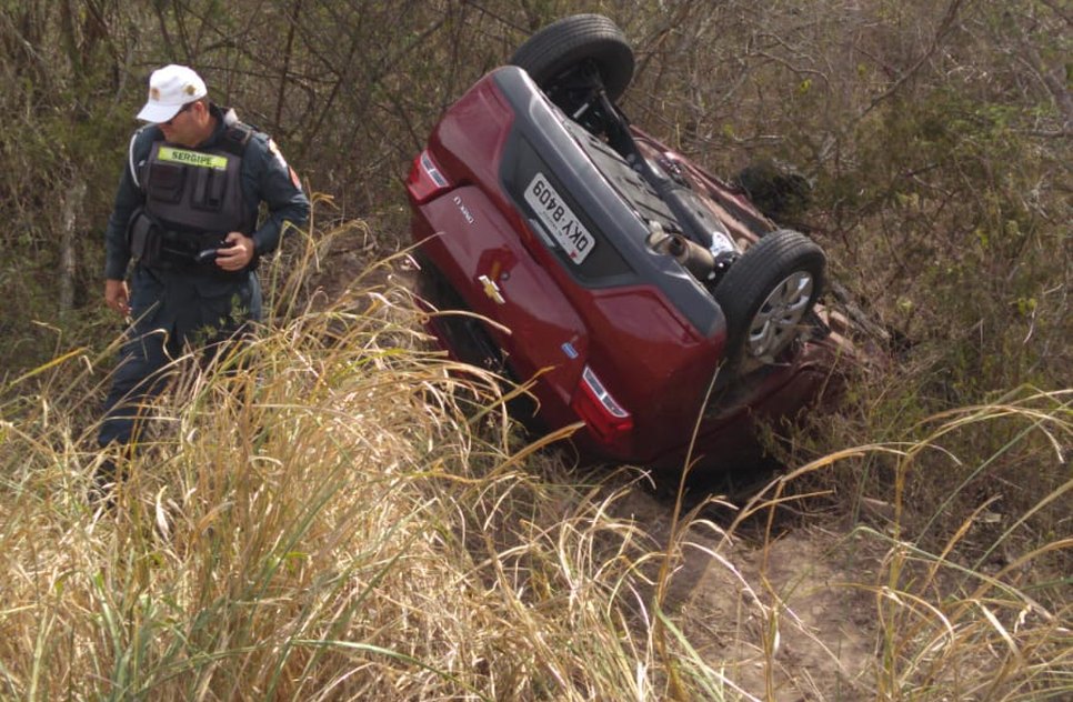 CAPOTAMENTO DE CARRO / Foto: BPRv