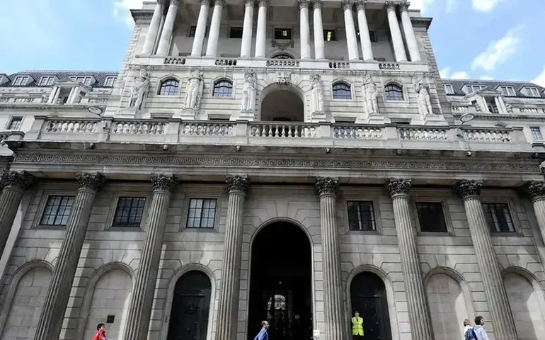 Banco da Inglaterra mantém juros em 4% pela segunda vez consecutiva