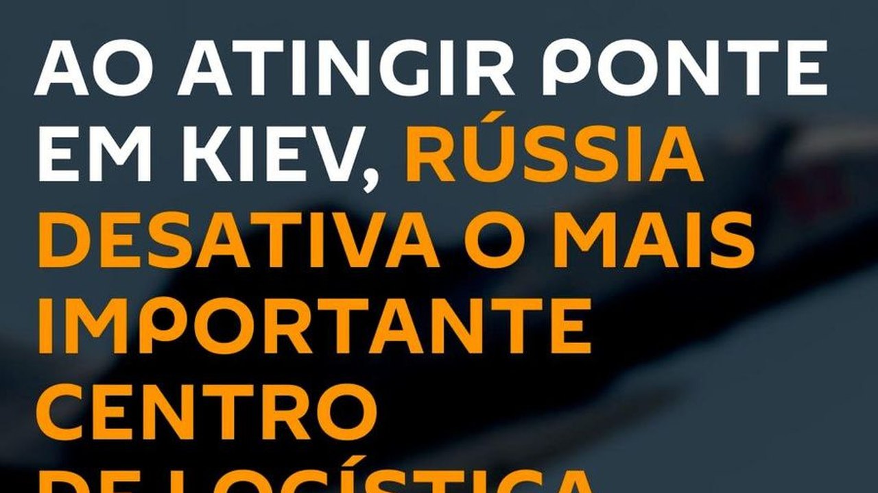 Rússia ataca pontes de Kiev e prejudica fornecimento militar à Ucrânia