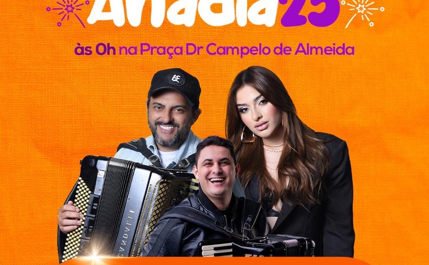 Prefeitura de Anadia anuncia Festa da Virada