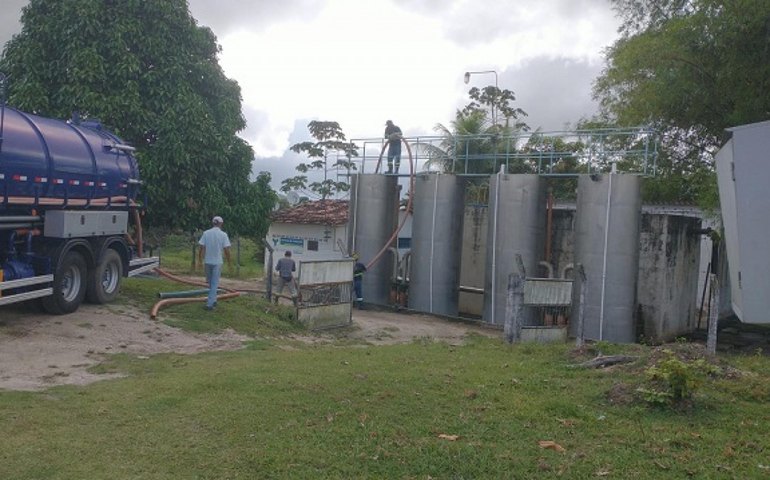 Casal paralisa sistema de Passo de Camaragibe para melhoria operacional