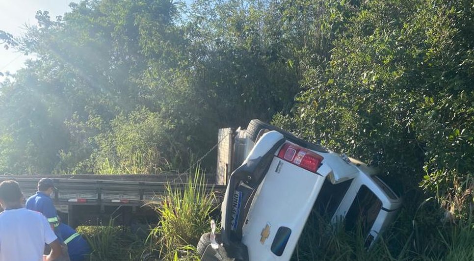 Colisão entre três veículos deixa uma pessoa gravemente ferida na BR-235 em Nossa Senhora do Socorro / Foto: Foto: Reprodução/Redes Sociais