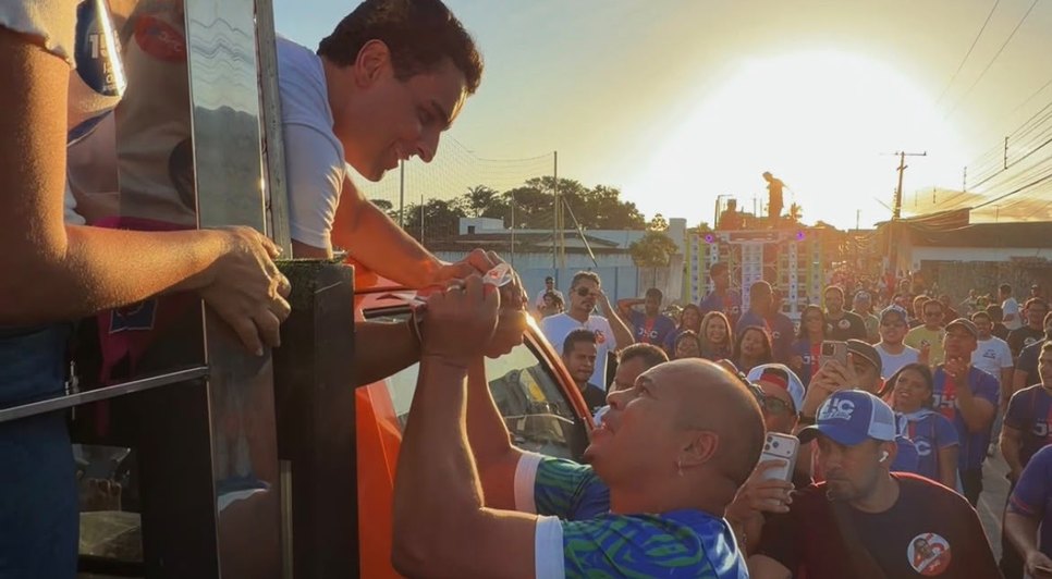 JHC recebeu apoio de Aloísio Chulapa em caravana por Atalaia