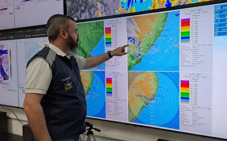 Final de semana em Alagoas terá sol entre nuvens e pancadas de chuva isoladas