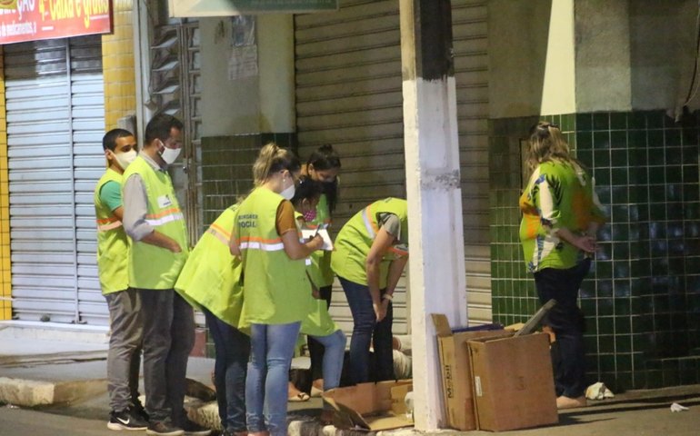 Prefeitura realiza Abordagem Social para identificar pessoas em situação de rua