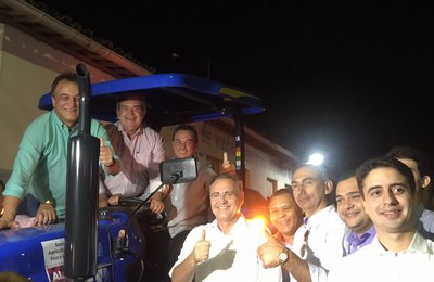 Anadia: prefeito Celino Rocha recebe apoio do senador Renan a sua gestão