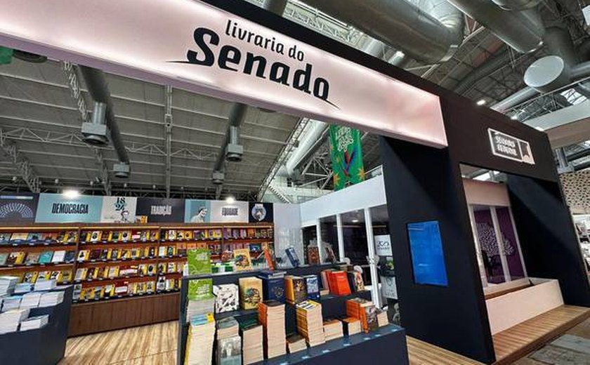 Senado tem estande interativo em feira do livro em Belém