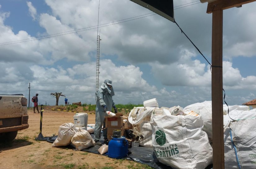 Início da campanha de recebimento de embalagens vazias de agrotóxicos recolhe mais de 800 unidades