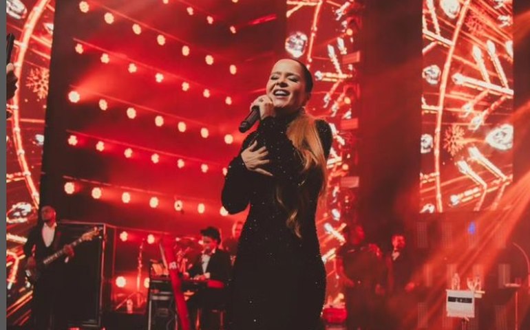 Maiara rebate críticas por beber em shows: 'Os homens bebem, por que não posso também?'