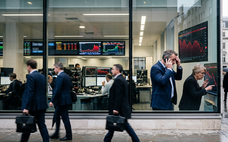 Bolsas europeias caminham para pior semana em quase um ano diante de tensões no Oriente Médio