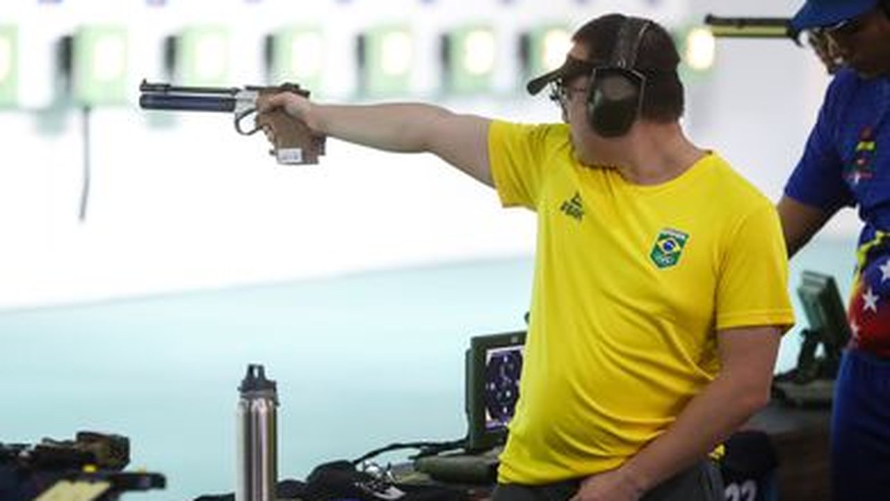 Pan: Felipe Wu conquista bronze na pistola de ar 10 metros