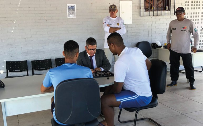 Ministério Público inspeciona Unidade de Internação Masculina Provisória no Pilar