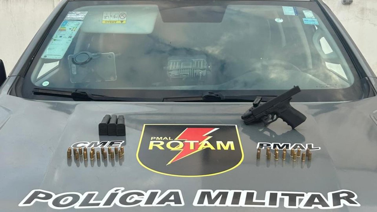 Polícia Militar apreende arma em apartamento no Cidade Universitária