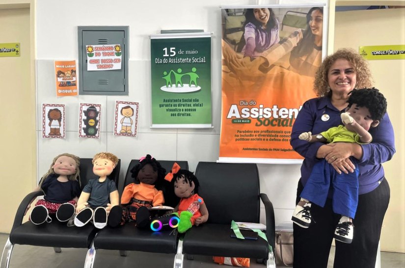 Pam Salgadinho realiza ação alusiva ao Dia do Assistente Social