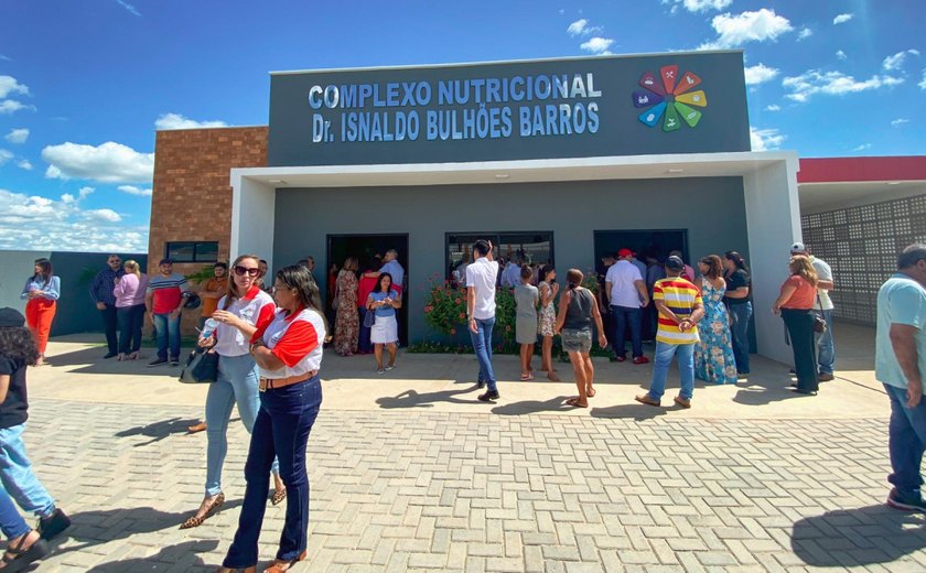 Complexo Nutricional é inaugurado em Santana do Ipanema