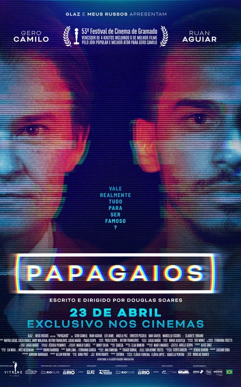 Ganhador de Melhor Filme do Júri Popular no Festival de Gramado, 'Papagaios', chega aos cinemas no dia 23 de abril