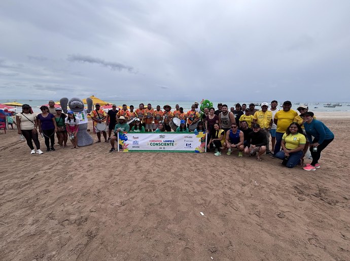 Carnaval Limpo e Consciente do IMA recolhe quase meia tonelada de lixo em Passo de Camaragibe