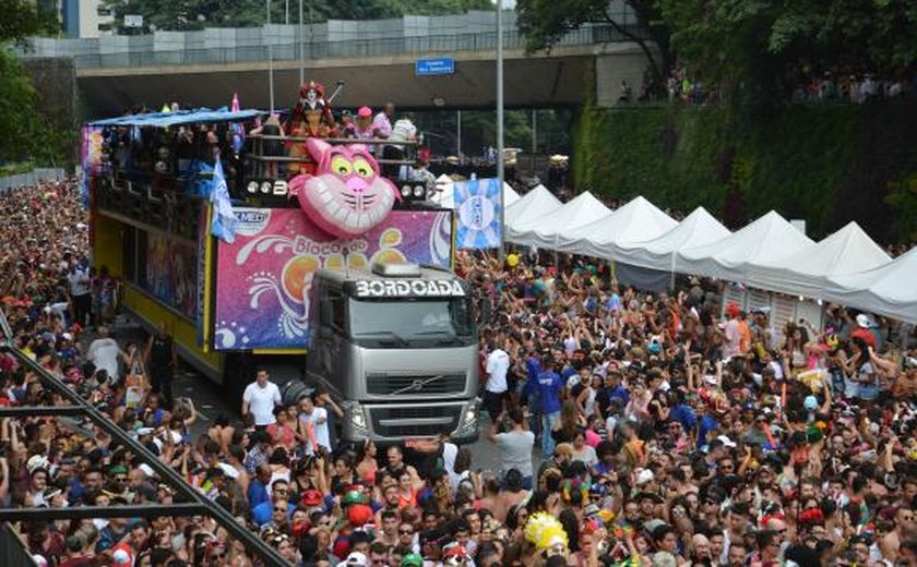 Carnaval de rua na Av. 23 de Maio atrai mais de 1 milhão de pessoas em Sampa