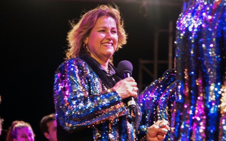 A vovó que ganhou um sorteio e virou protagonista do carnaval uruguaio