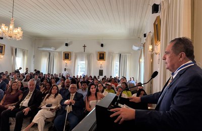 Deputado Estadual Inácio Loiola é agraciado com a Comenda Jonas Montenegro do IHGAL